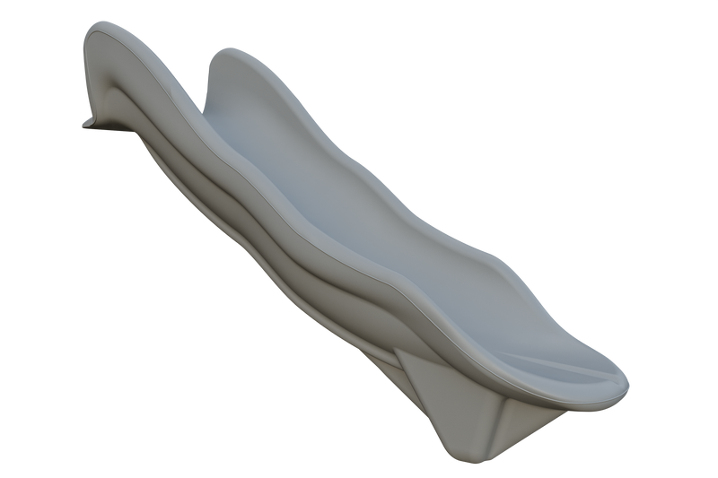 Load image into Gallery viewer, 6 foot gray vinyl Avalanche slide