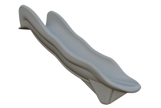 6 foot gray vinyl Avalanche slide