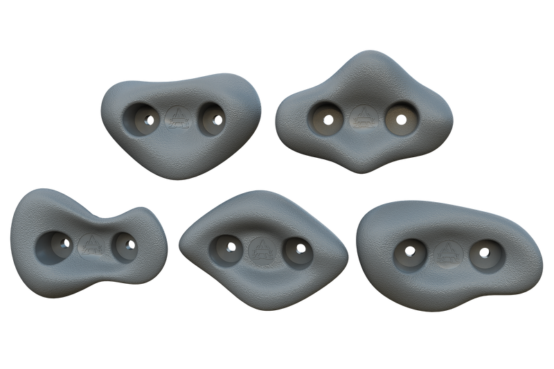 Load image into Gallery viewer, TUSK Secure℠ Rock Wall Hand Holds - Set of 5