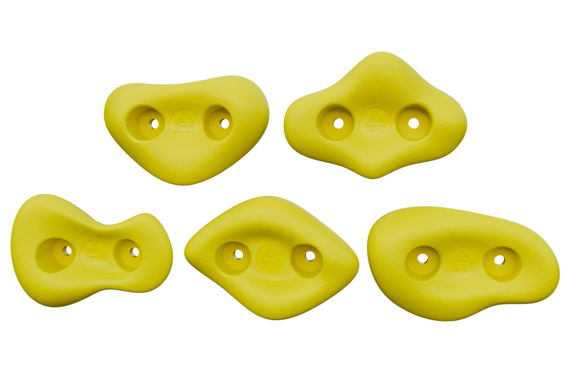 Load image into Gallery viewer, TUSK Secure℠ Rock Wall Hand Holds - Set of 5