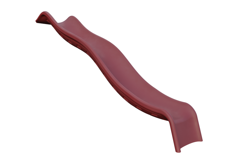 Load image into Gallery viewer, Red Vinyl 10 Foot Waterfall Slide by Tusk Molding
