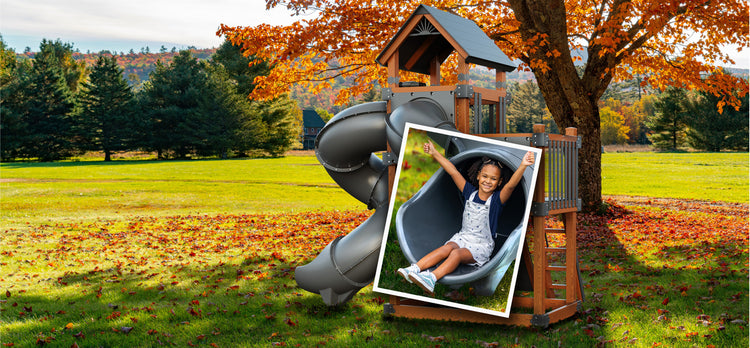 Trade that screen time for outside slide time.
